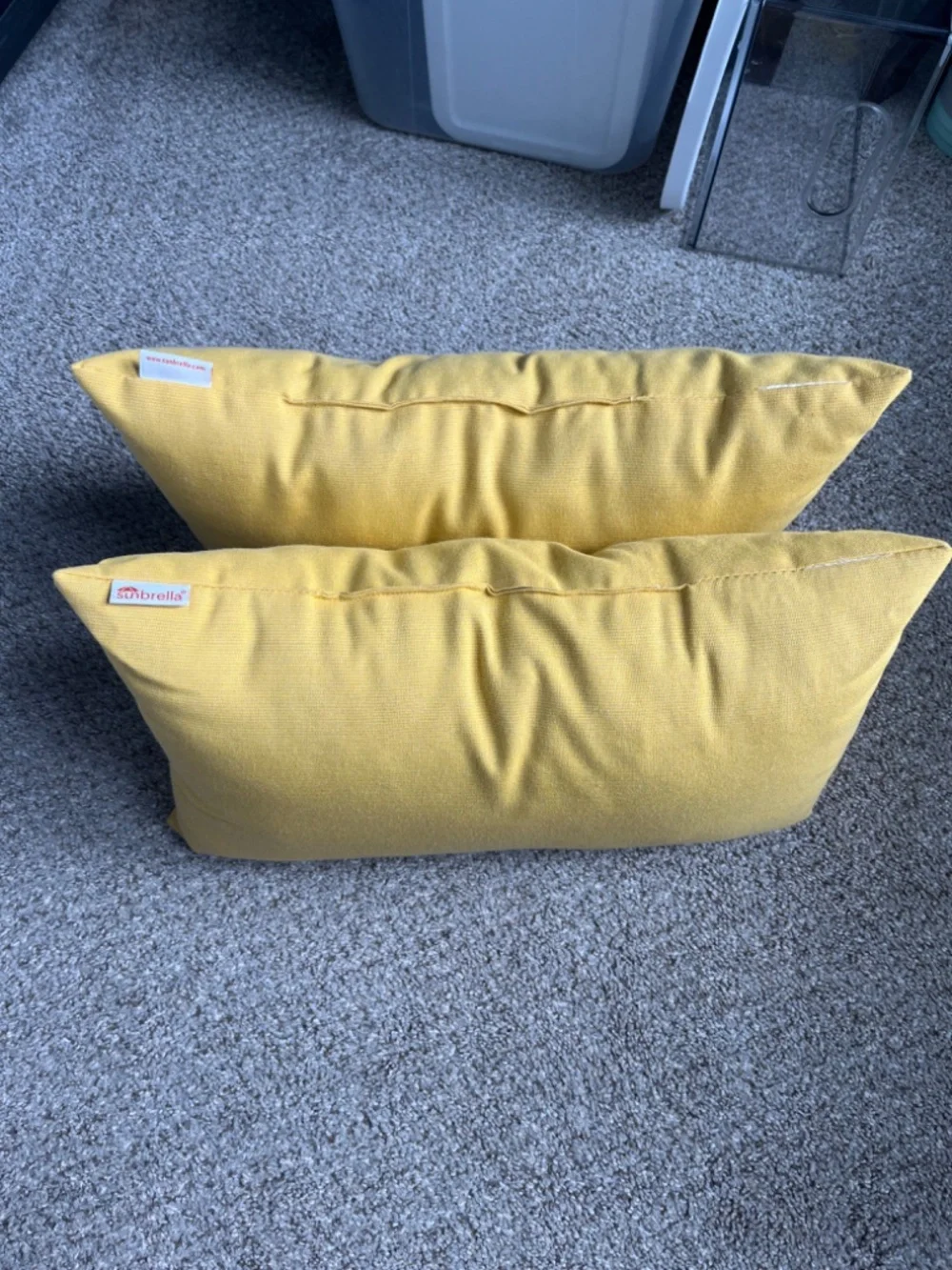 2 Sunbrella pillows